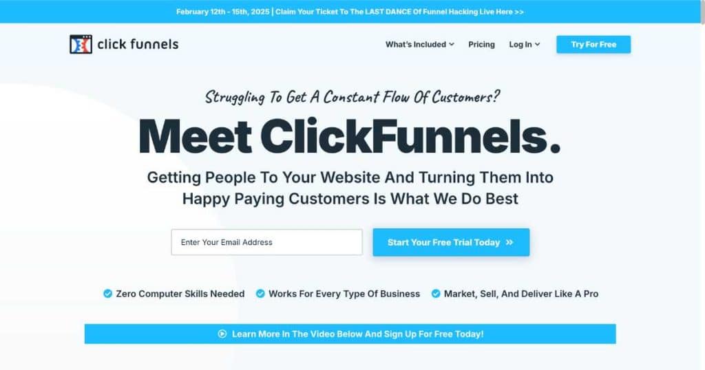 GoHighLevel Alternatives ClickFunnels