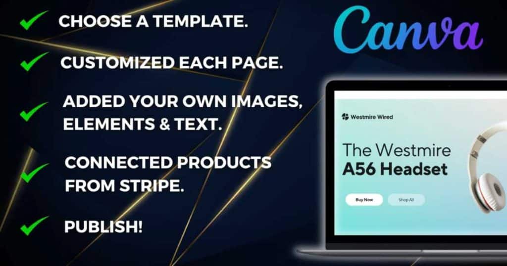 How To Build a Free Online Store With Canva_