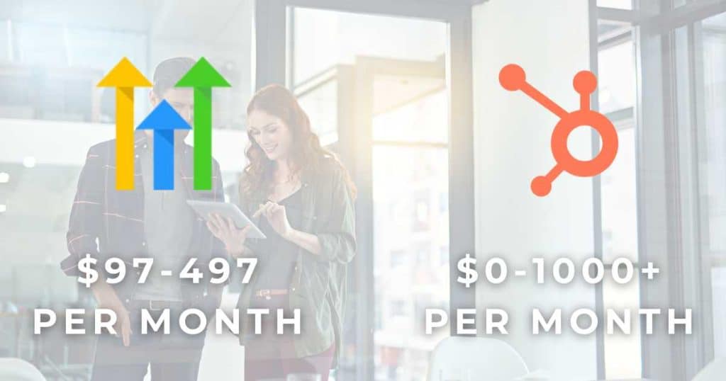 GoHighLevel vs HubSpot Pricing December 2024