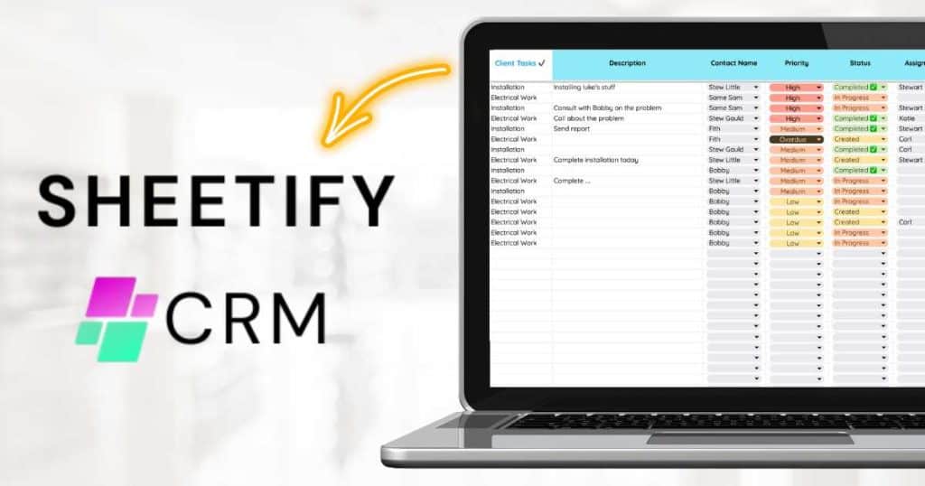 How To Create a Task List In Google Sheets_ Method 3 Sheetify CRM