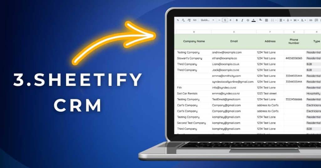 How To Create A Checklist Table In Google Sheets With Sheetify CRM