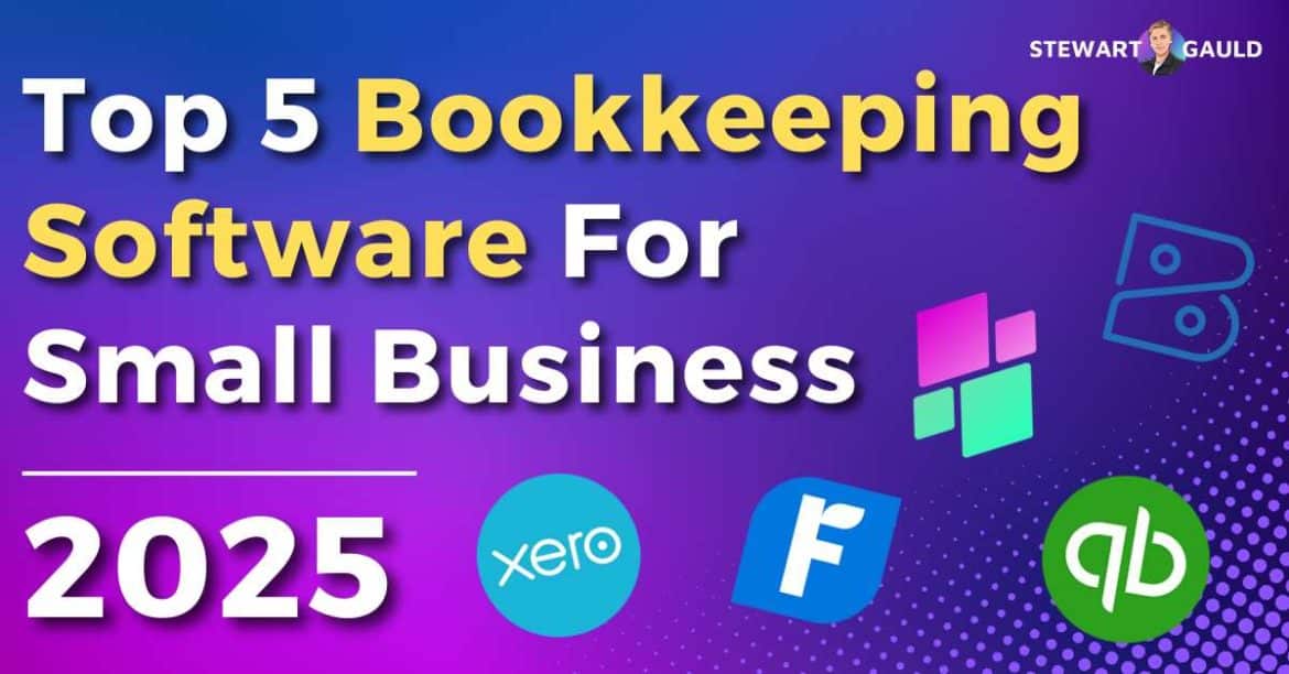 My Top 5 Bookkeeping Software for Small Businesses in 2025