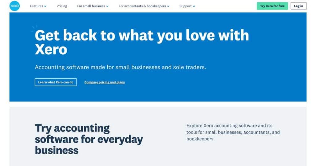 Top 5 Bookkeeping Software for Small Businesses Xero