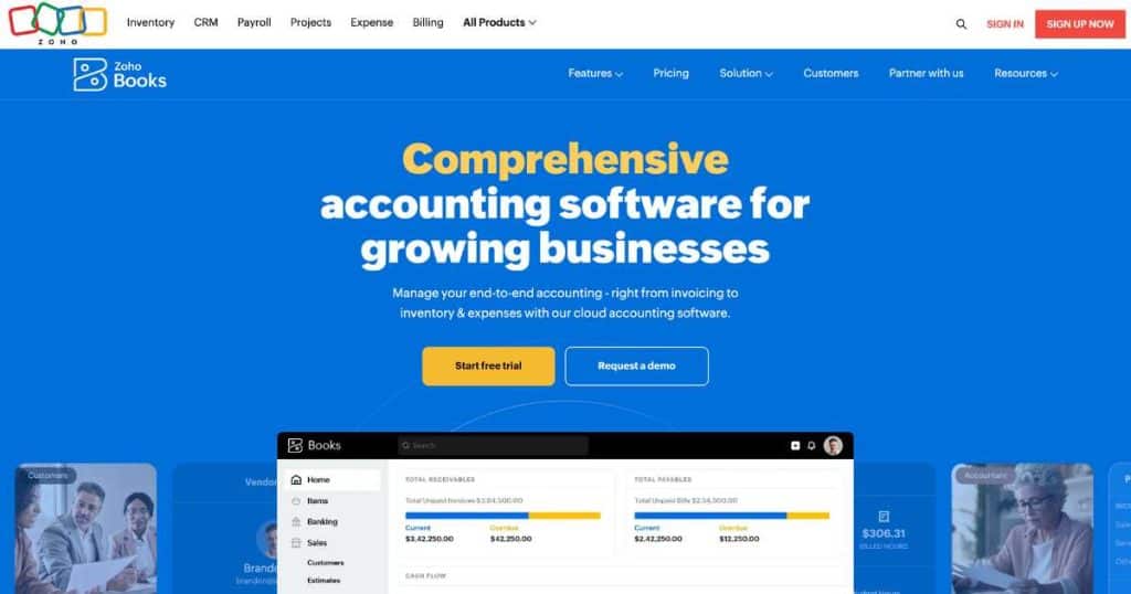 Top 5 Bookkeeping Software for Small Businesses Zoho Books