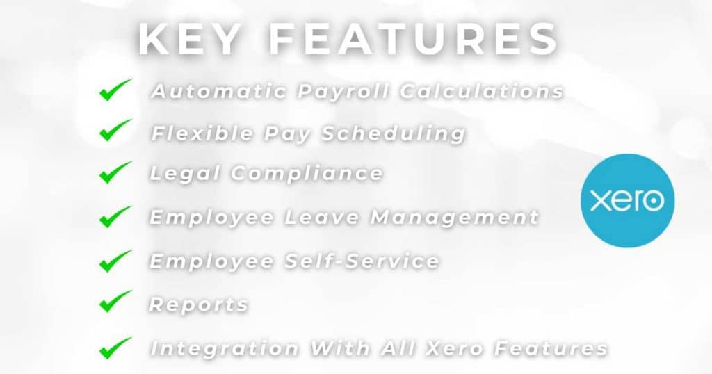 Xero Payroll Features