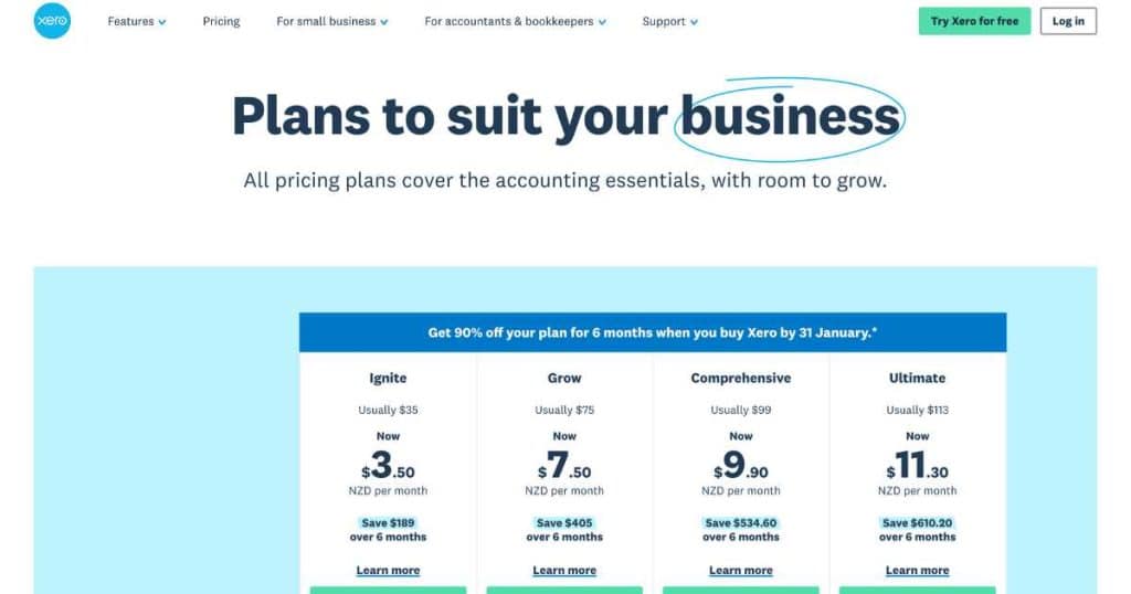 Xero Payroll Pricing December 2024