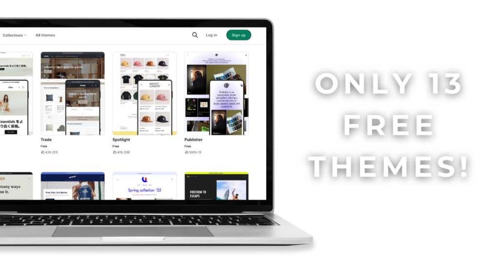 Top 5 Disadvantages Of Shopify Few Free Theme Options