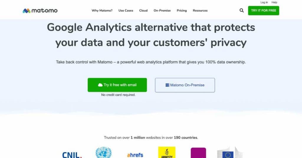 Top 5 Small Business Google Analytics Alternatives Matomo