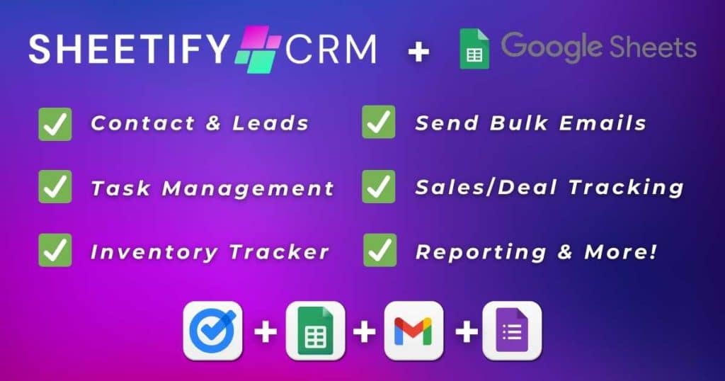 What Is Sheetify CRM Google Sheets_