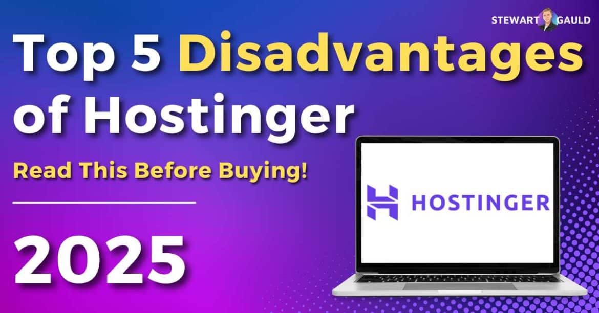 Top 5 Disadvantages of Hostinger | Read This Before Choosing