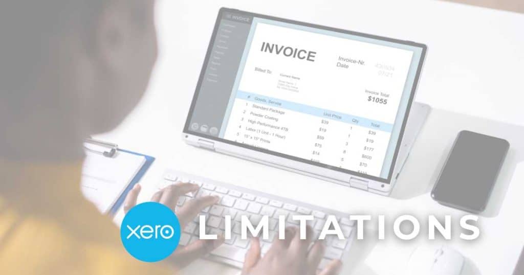 Xero Invoicing Limitations