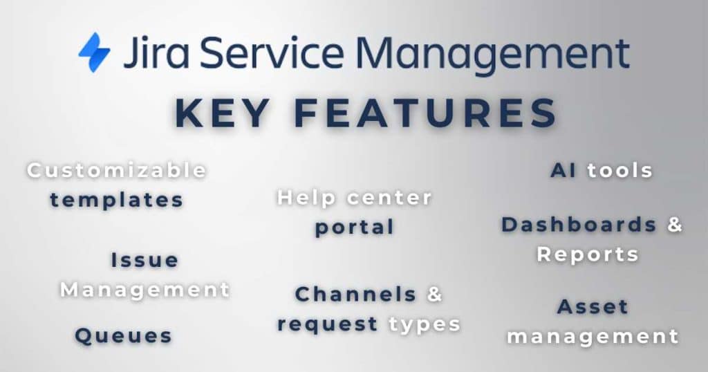 Jira Service Management Key Features