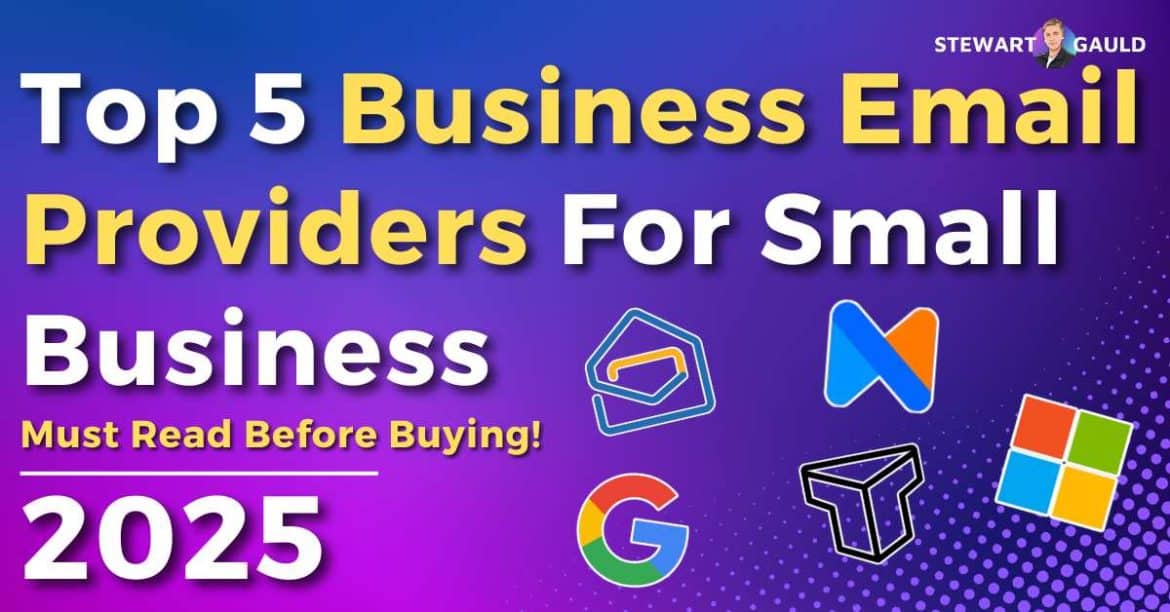 Top 5 Business Email Providers For Small Businesses In 2025