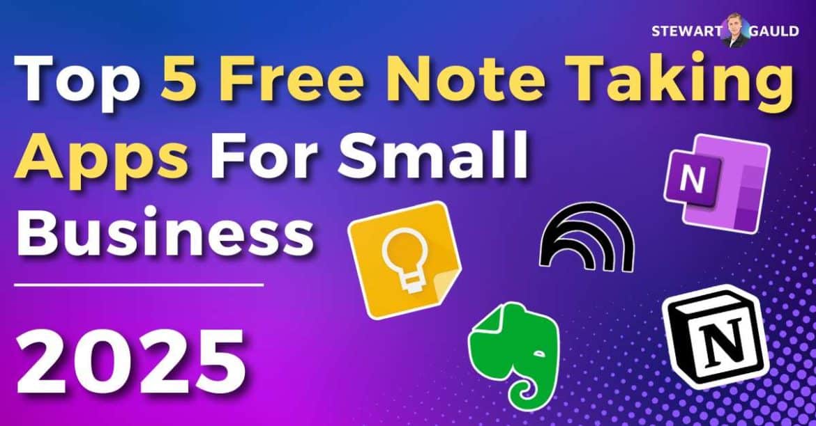 Top 5 Free Note Taking Apps For Small Business (Free & Paid)