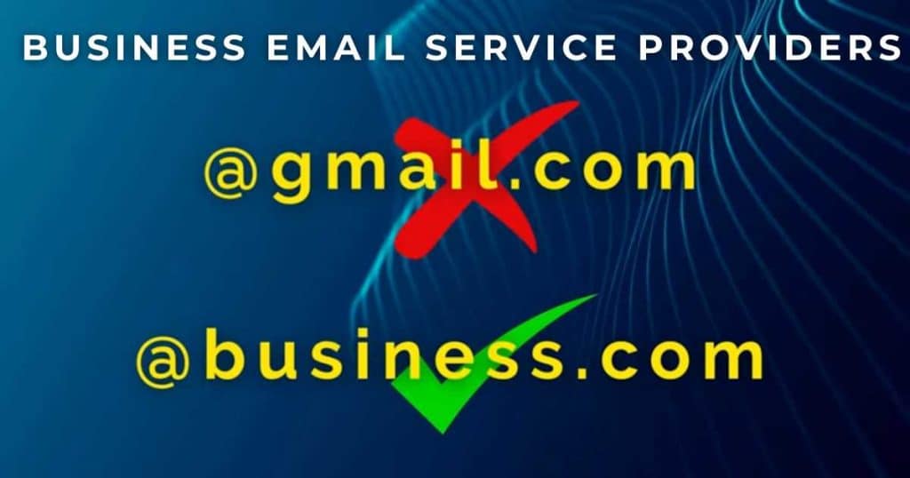 What Are Business Email Providers For Small Business_