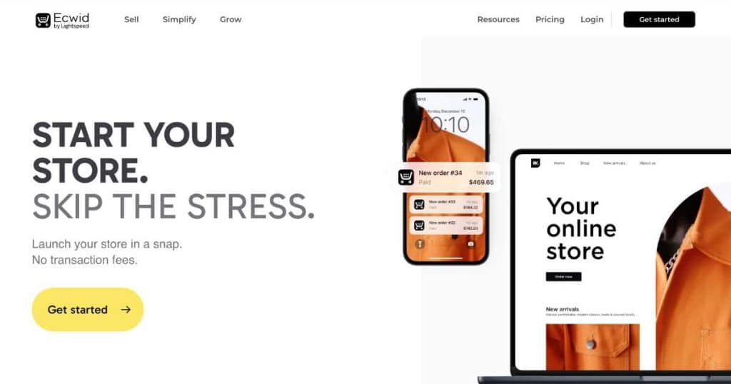 Canva Online Store Alternatives Ecwid