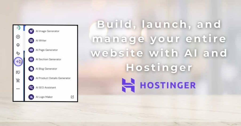 Hostinger AI Website Builder AI Tools_