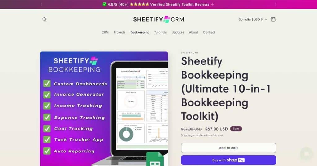 Top 3 MYOB Alternatives Sheetify Bookkeeping_