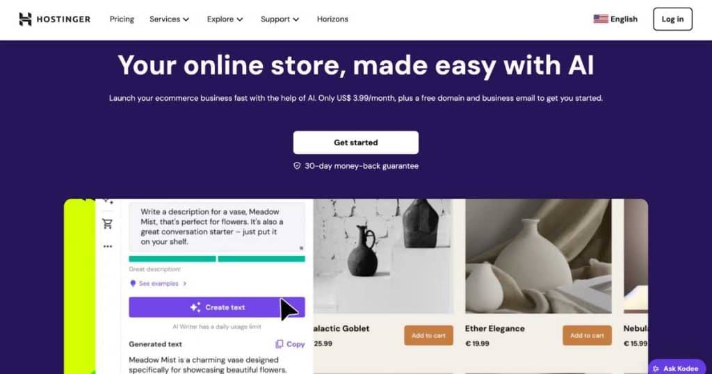 What Is Hostinger AI Website Builder__